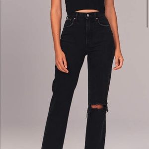 Abercrombie 90s ultra high rise straight size 26